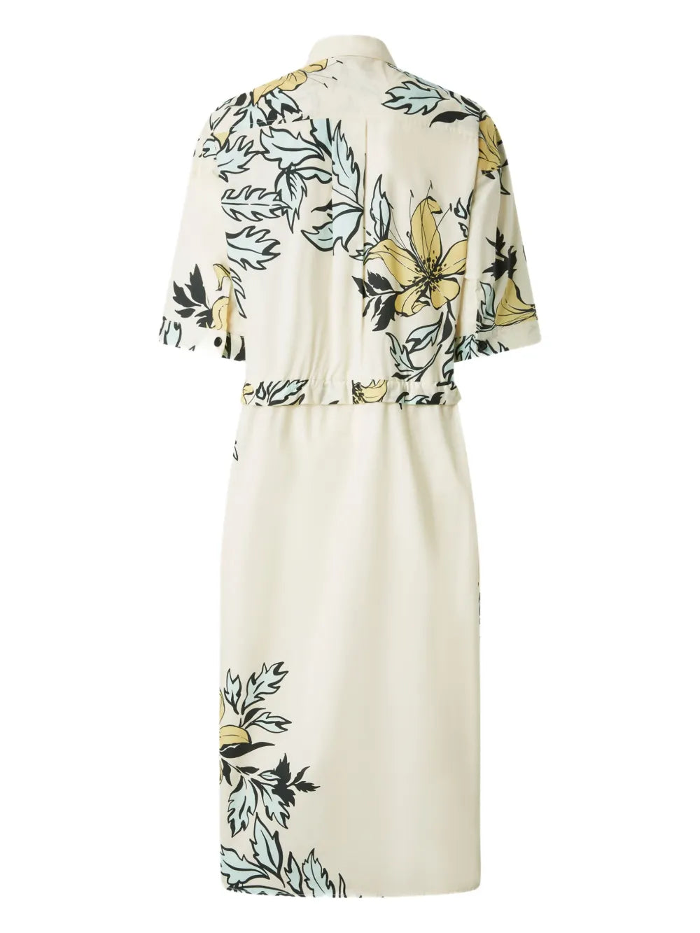 Floral-Print Shirt Dress