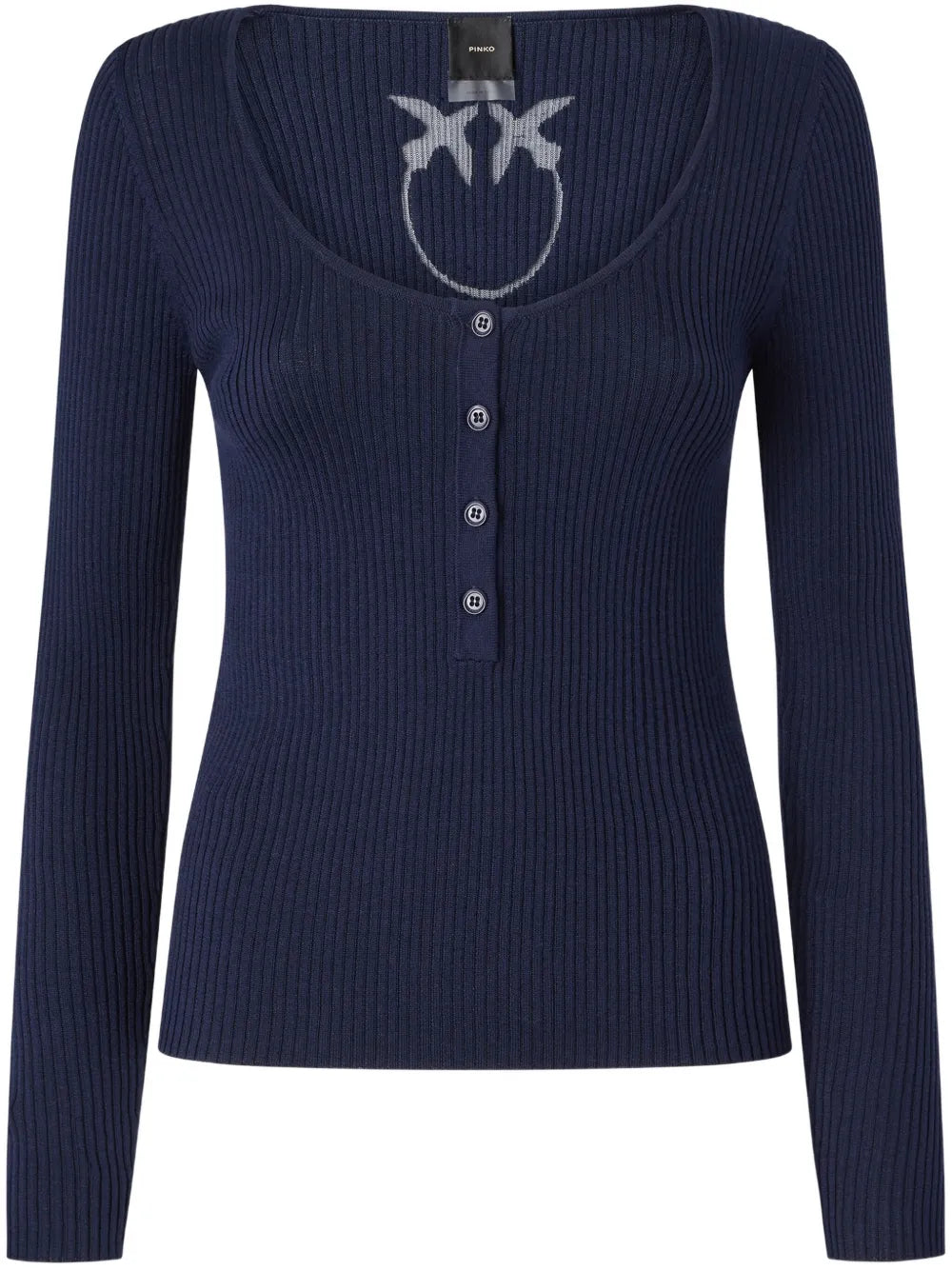 Love Birds-Logo Ribbed Top