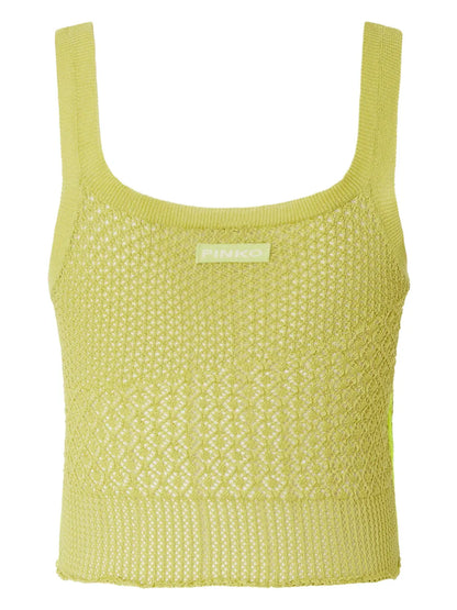 Crochet-Knit Top