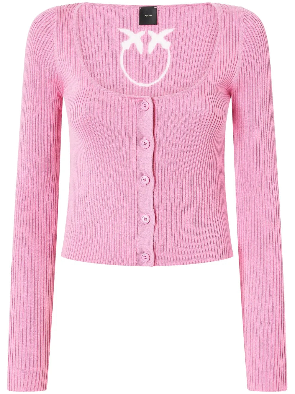 Ribbed Cropped Cardigan