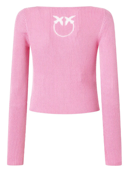 Ribbed Cropped Cardigan