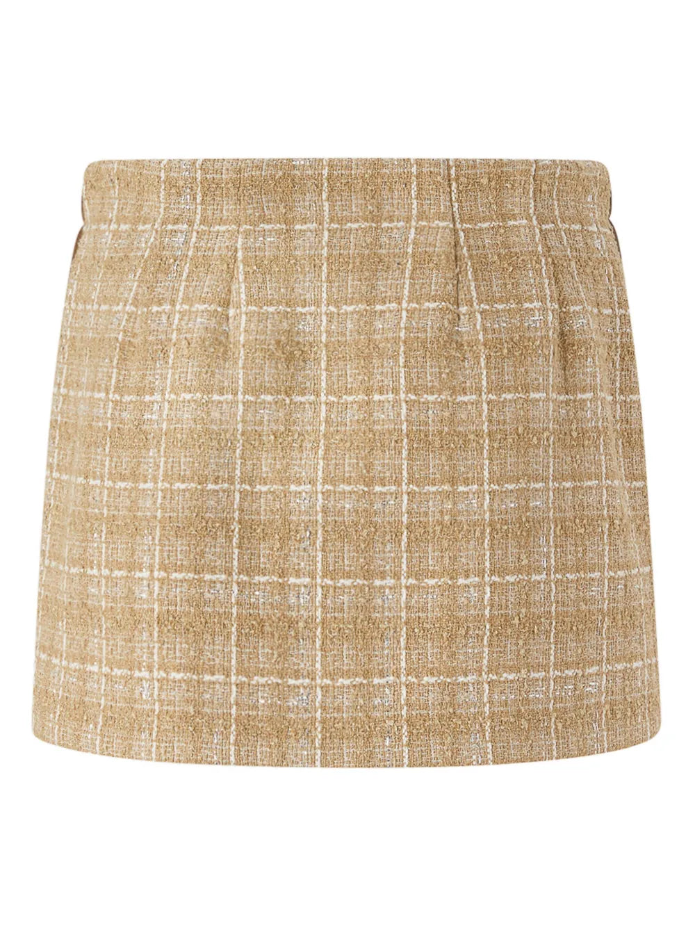 Checked Mini Skirt