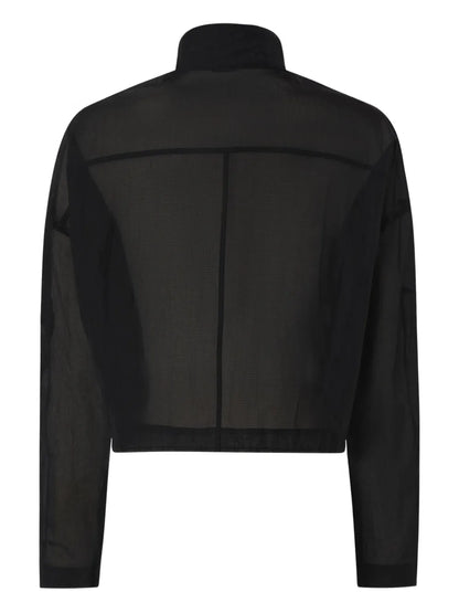 Sheer Cropped Jacket