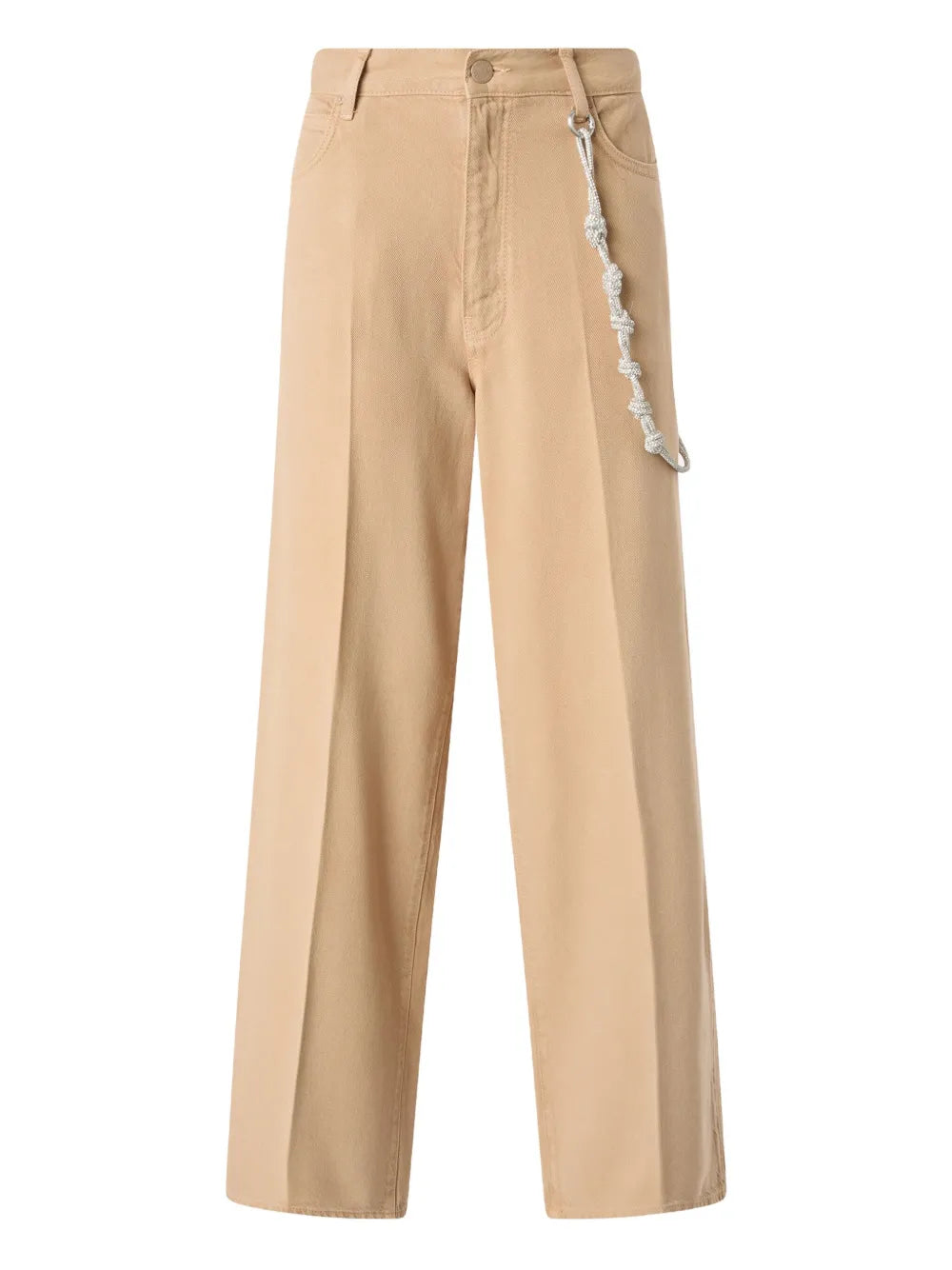 Chain-Detail Trousers