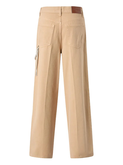 Chain-Detail Trousers
