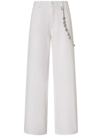 Chain-Detail Pants