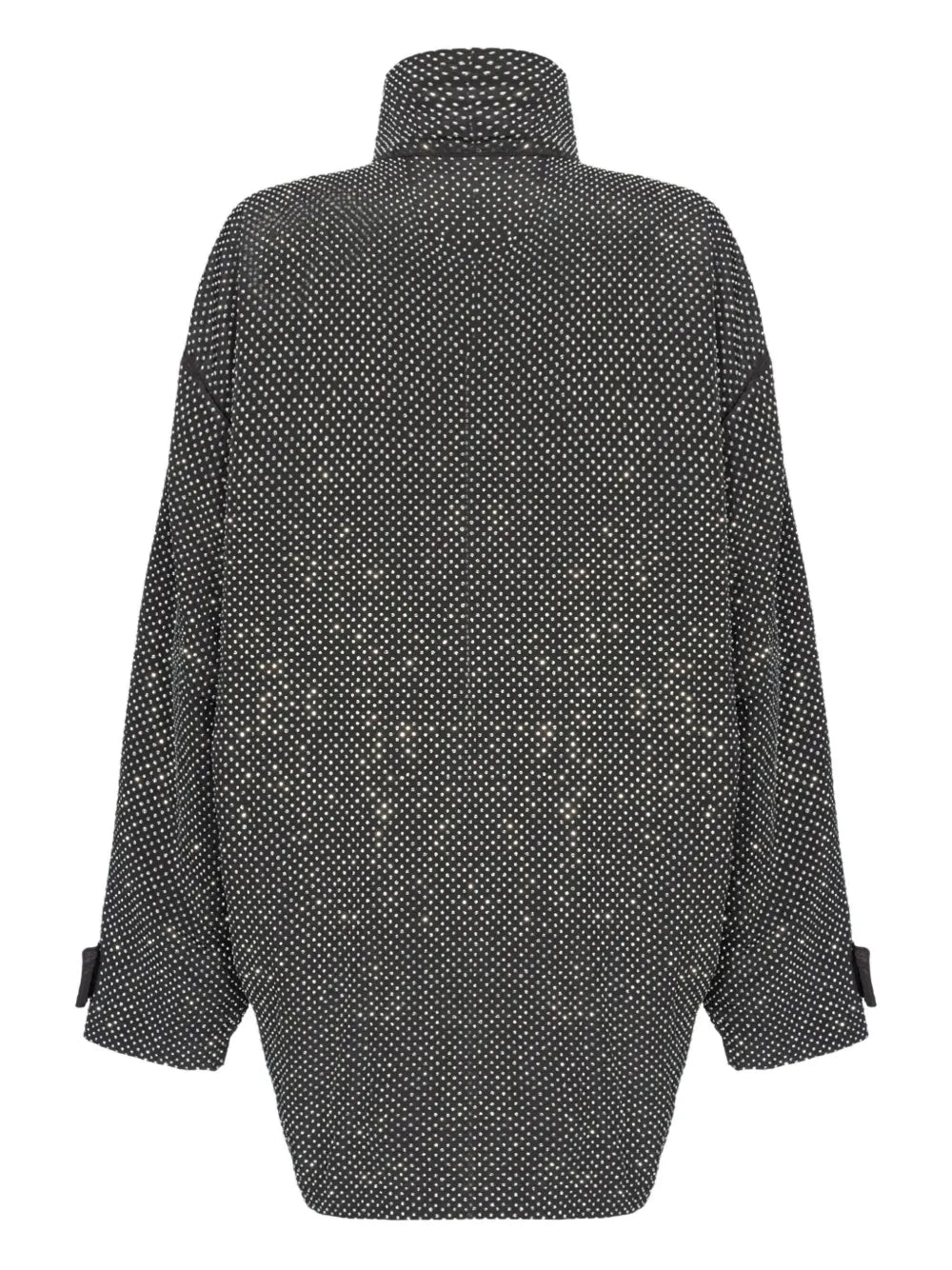 Rhinestoned Technical Coat