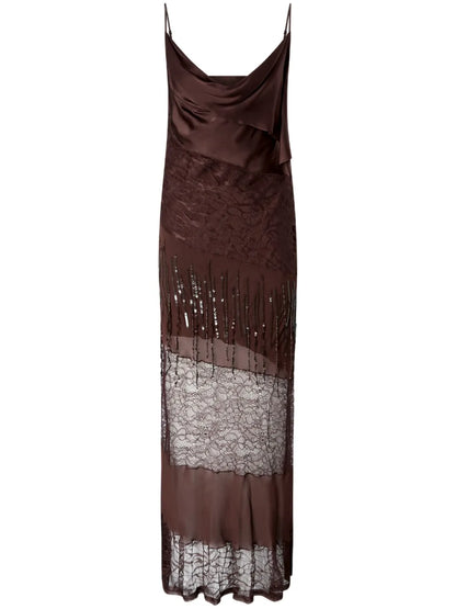 Panelled Maxi Dress