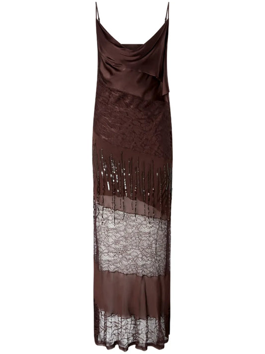 Panelled Maxi Dress