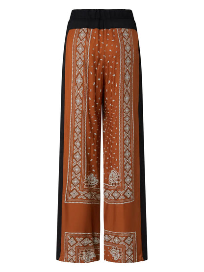 Bandana-Print Trousers