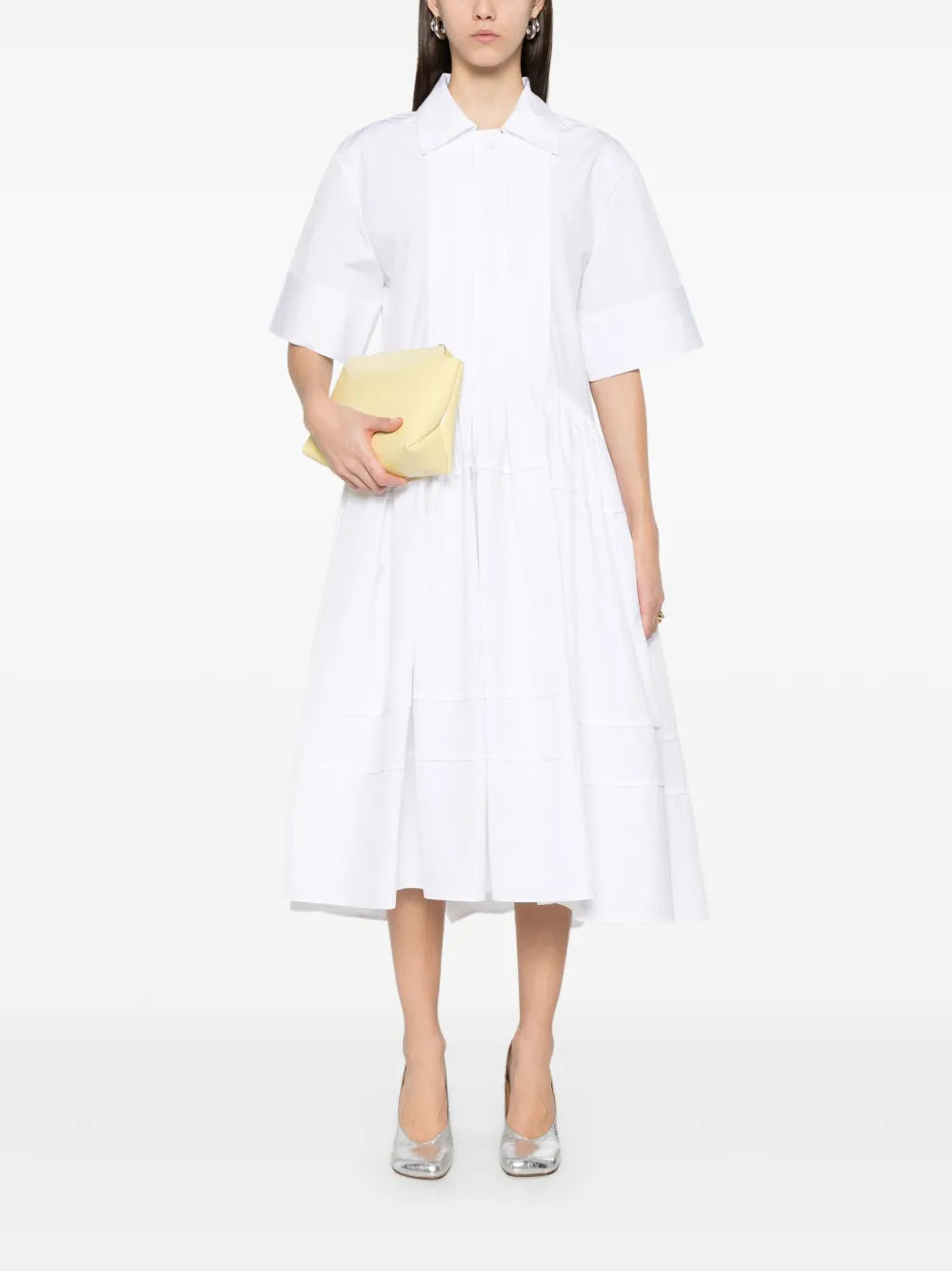Cotton Midi Dress
