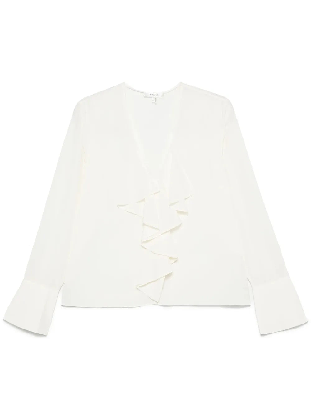 Ruffle-Detailing Blouse