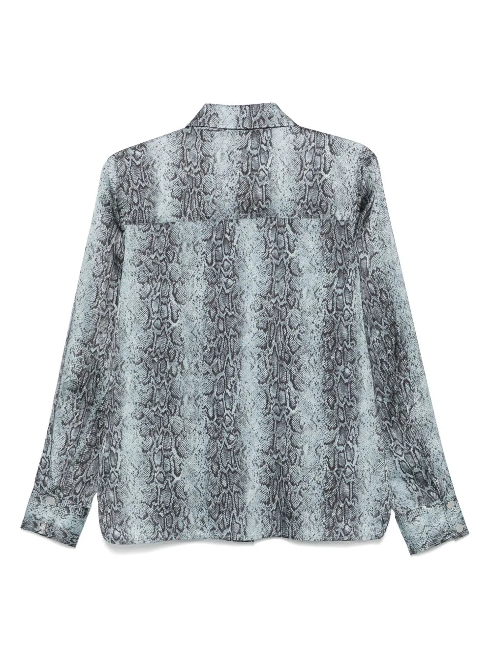 Snakeskin-Printed Shirt