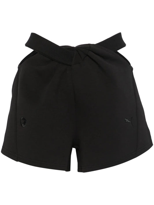 Twist-Detail Shorts