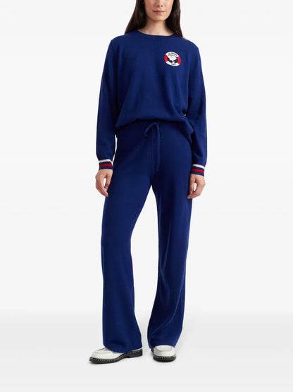 Snoopy-Appliqué Trousers
