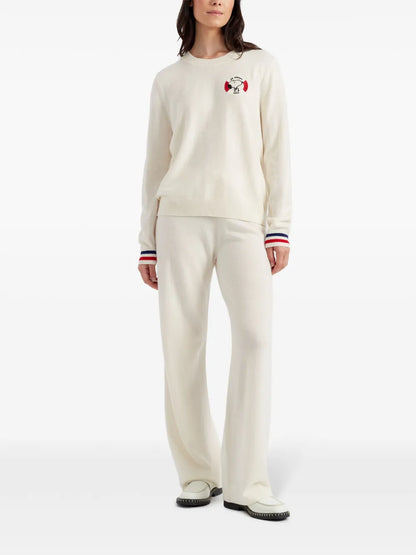 Snoopy-Appliqué Jumper