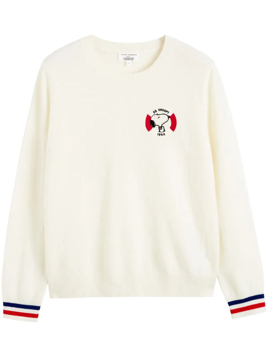 Snoopy-Appliqué Jumper