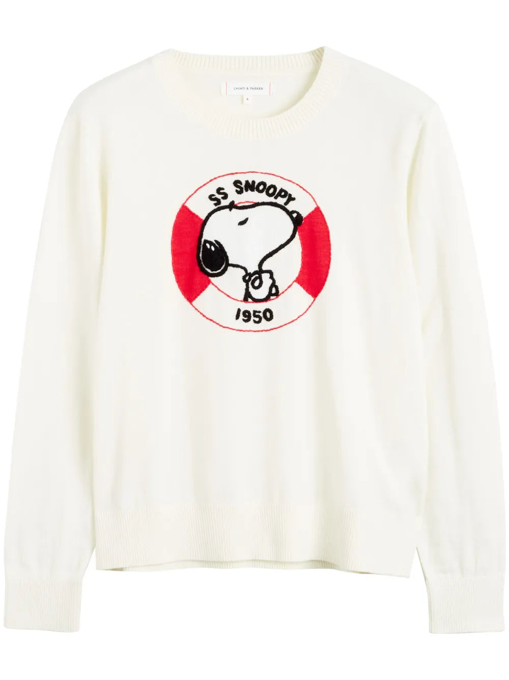 Snoopy-Embroidered Top