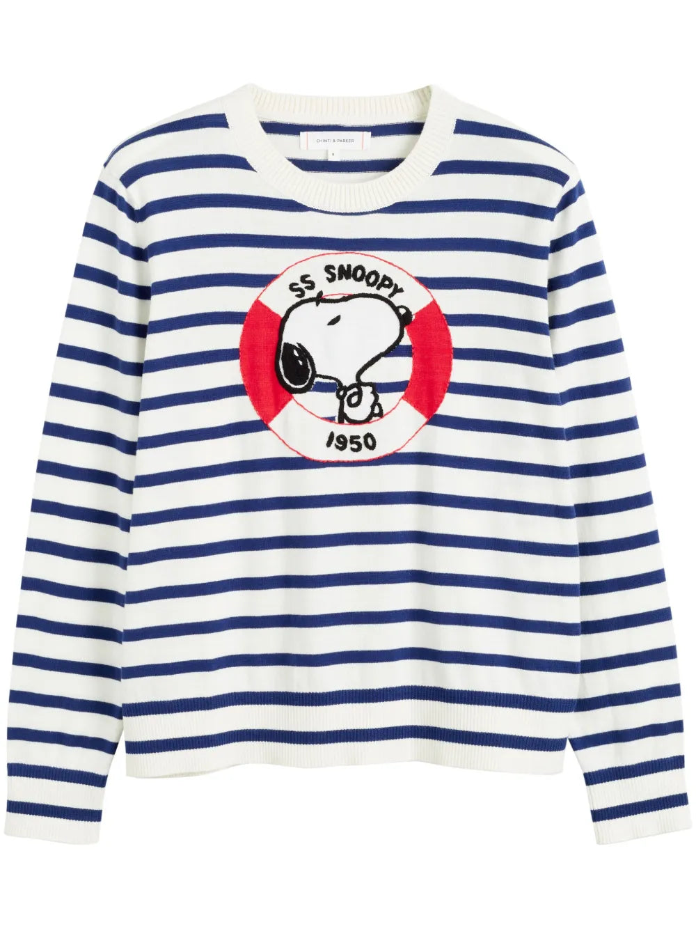 Snoopy-Embroidered Jumper