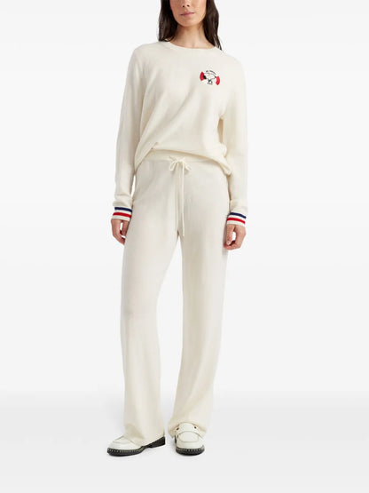 Snoopy-Appliqué Trousers