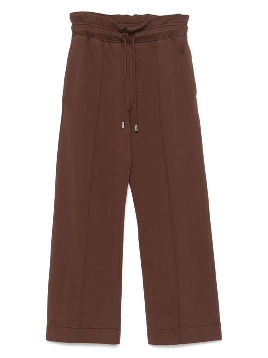 Gathered-Waist Track Pants