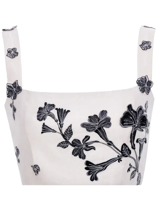 Cacao Guayacan Cropped Top