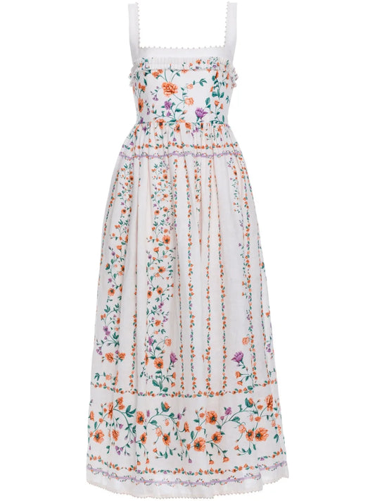 Barbara Chinesis Midi Dress