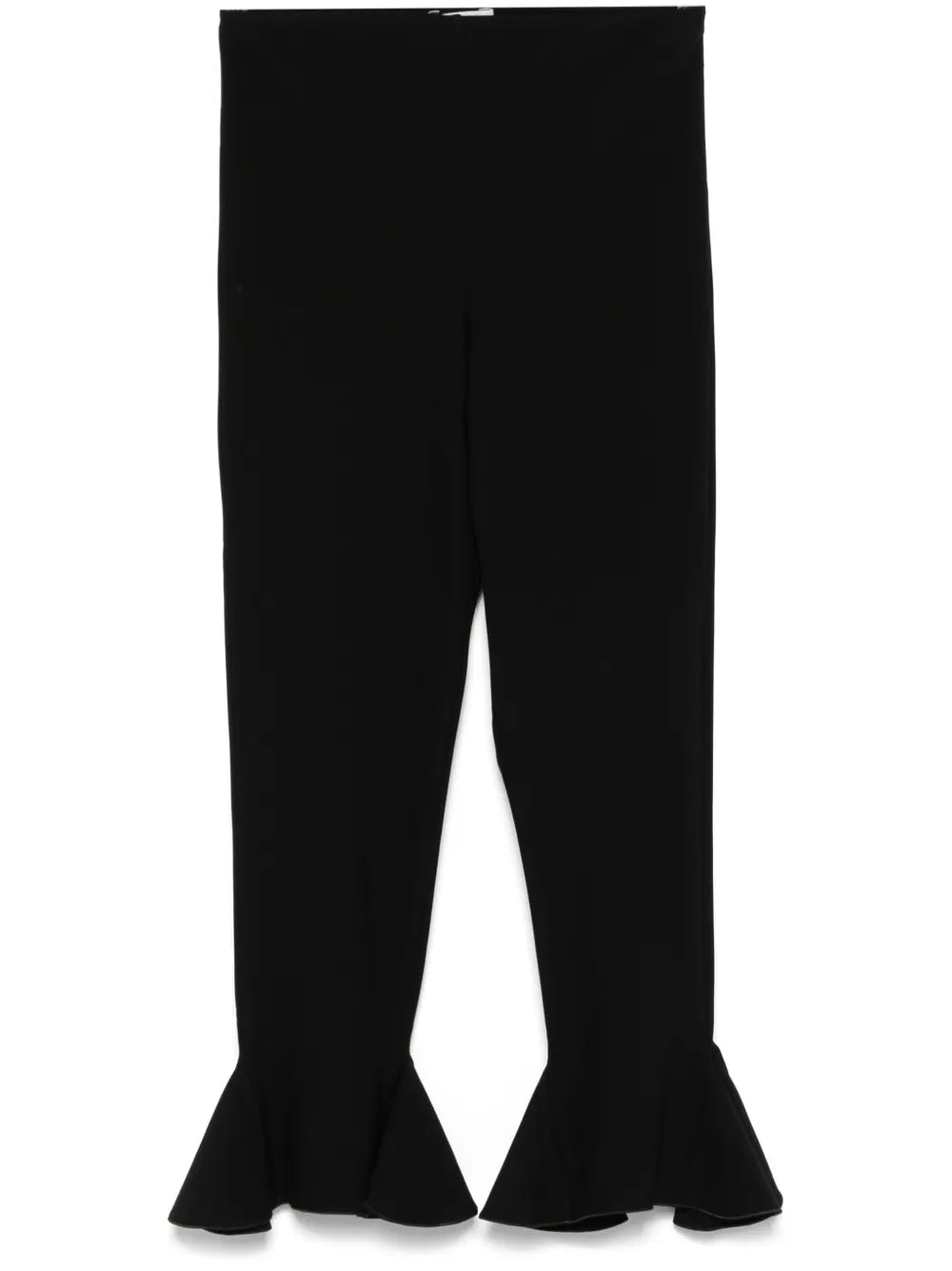 Cropped Flared Trousers