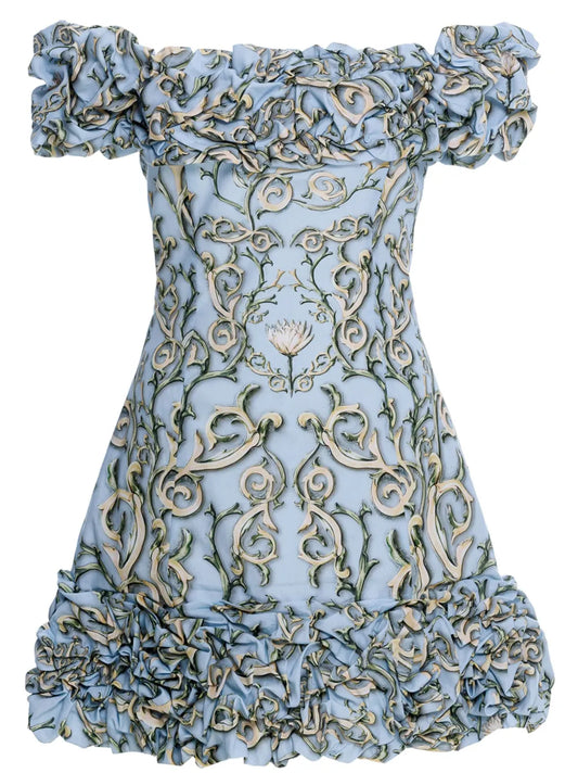 Jardín Soledad Minidress
