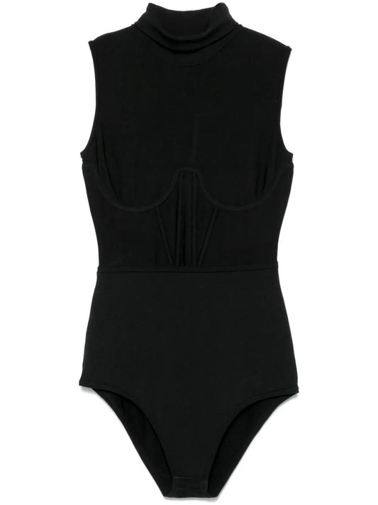 Knitted Corset Bodysuit