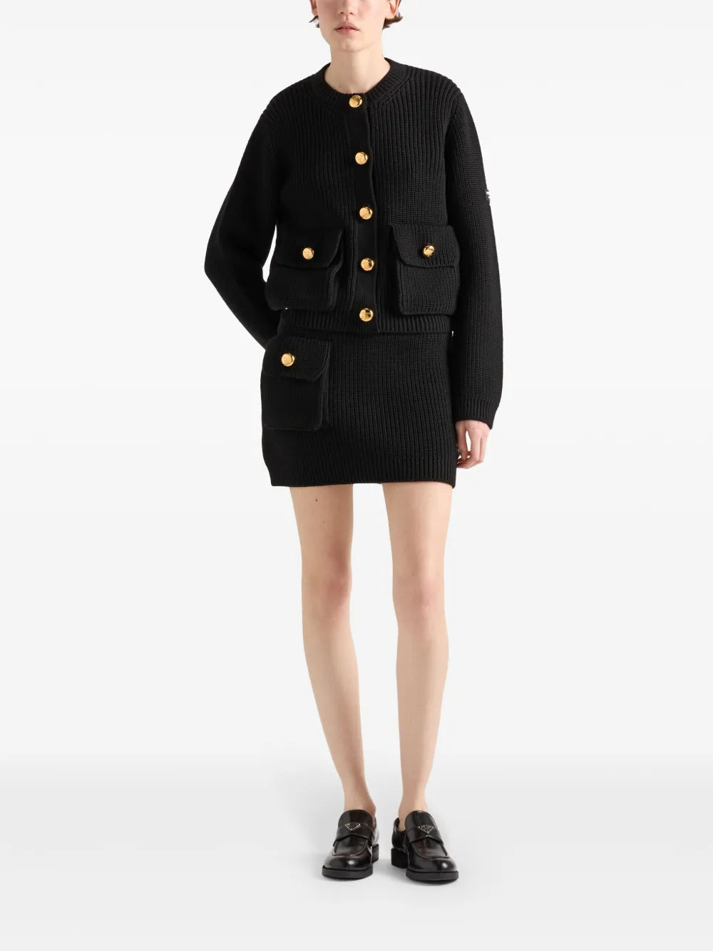 Wool Miniskirt