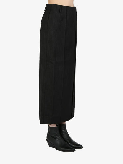 Wool Midi Skirt