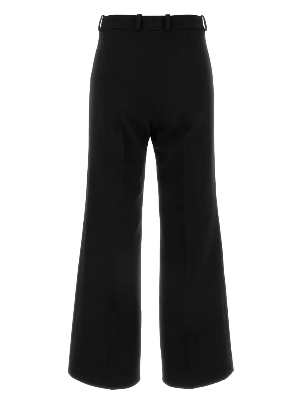 Cropped Bootcut Trousers