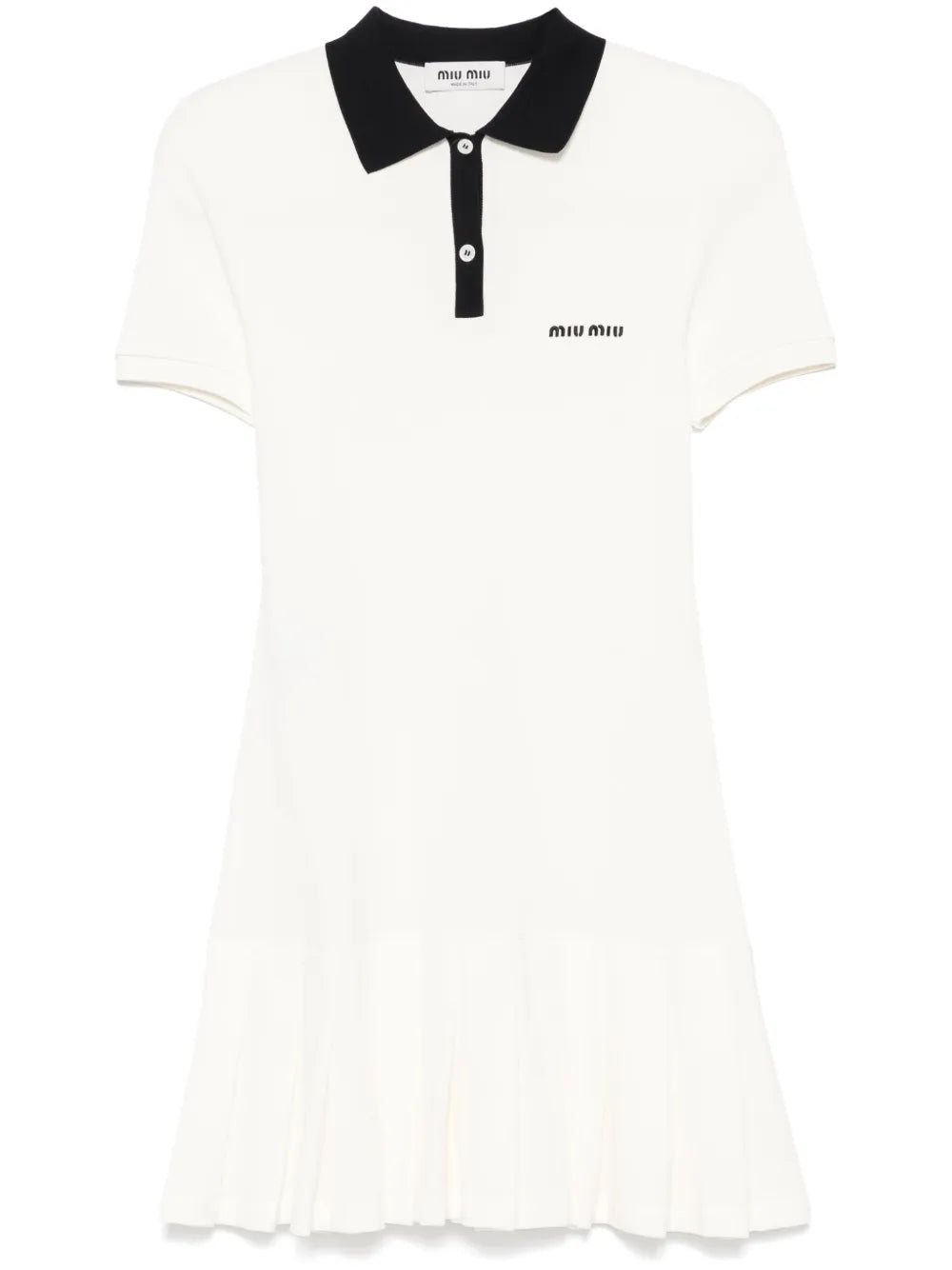 Logo-Embroidered Mini Dress