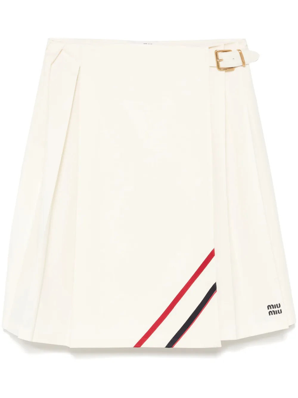 Pleated Mini Skirt