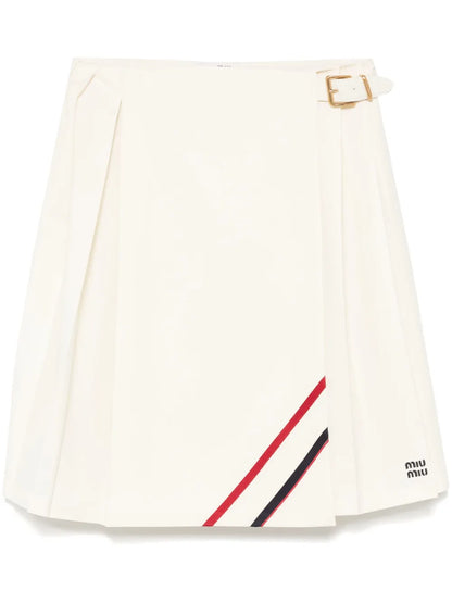 Pleated Mini Skirt