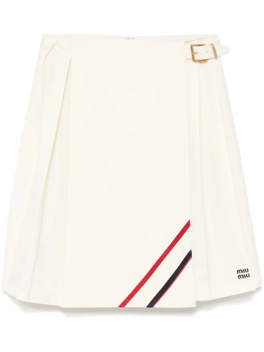 Pleated Mini Skirt
