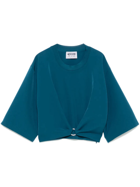 Ring-Embellished T-Shirt