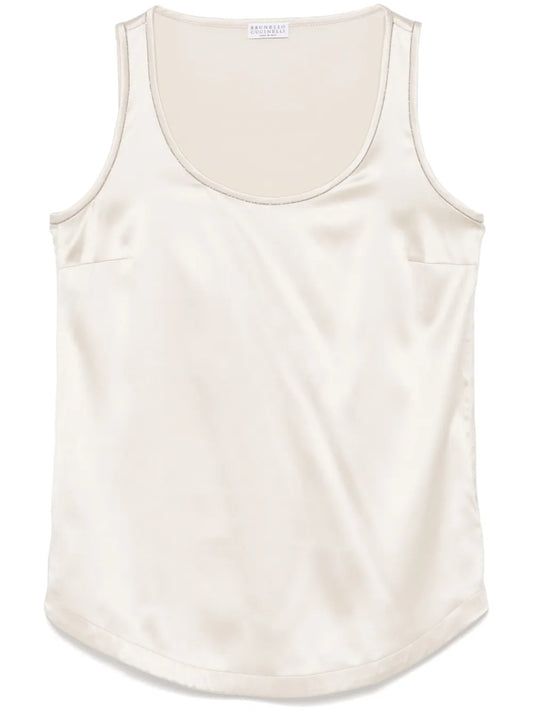 Monili Chain-Detail Tank Top