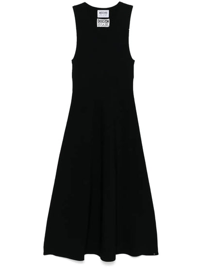 Ribbed-Knit Midi Dress