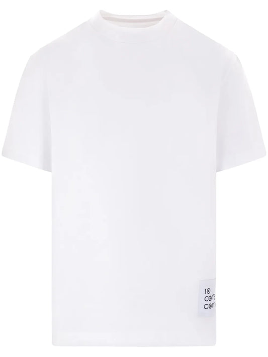 Logo-Patch Cotton T-Shirt