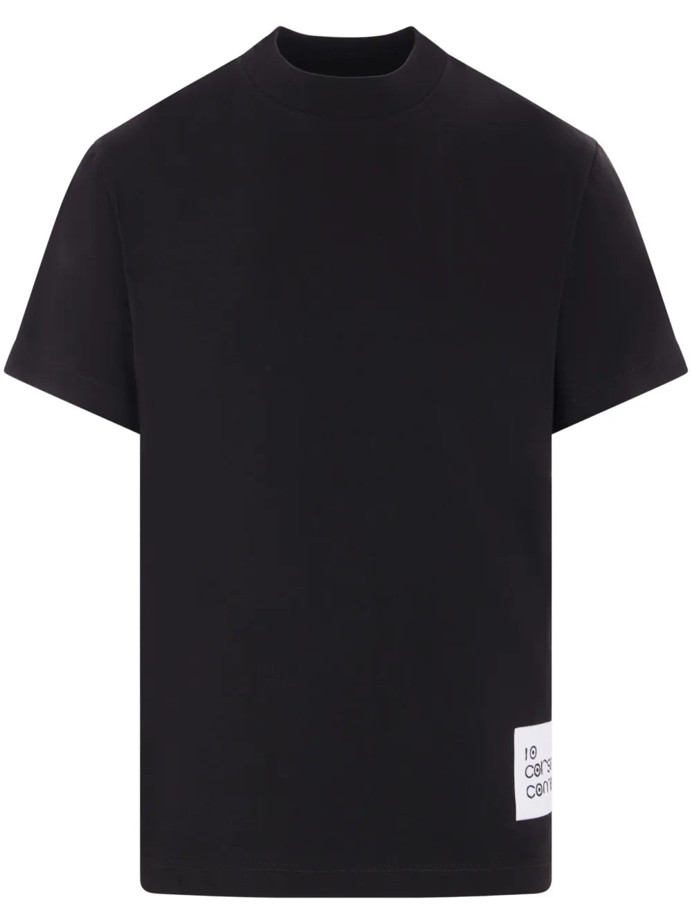 Logo-Patch Cotton T-Shirt