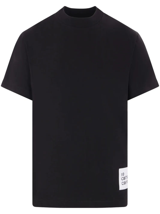 Logo-Patch Cotton T-Shirt