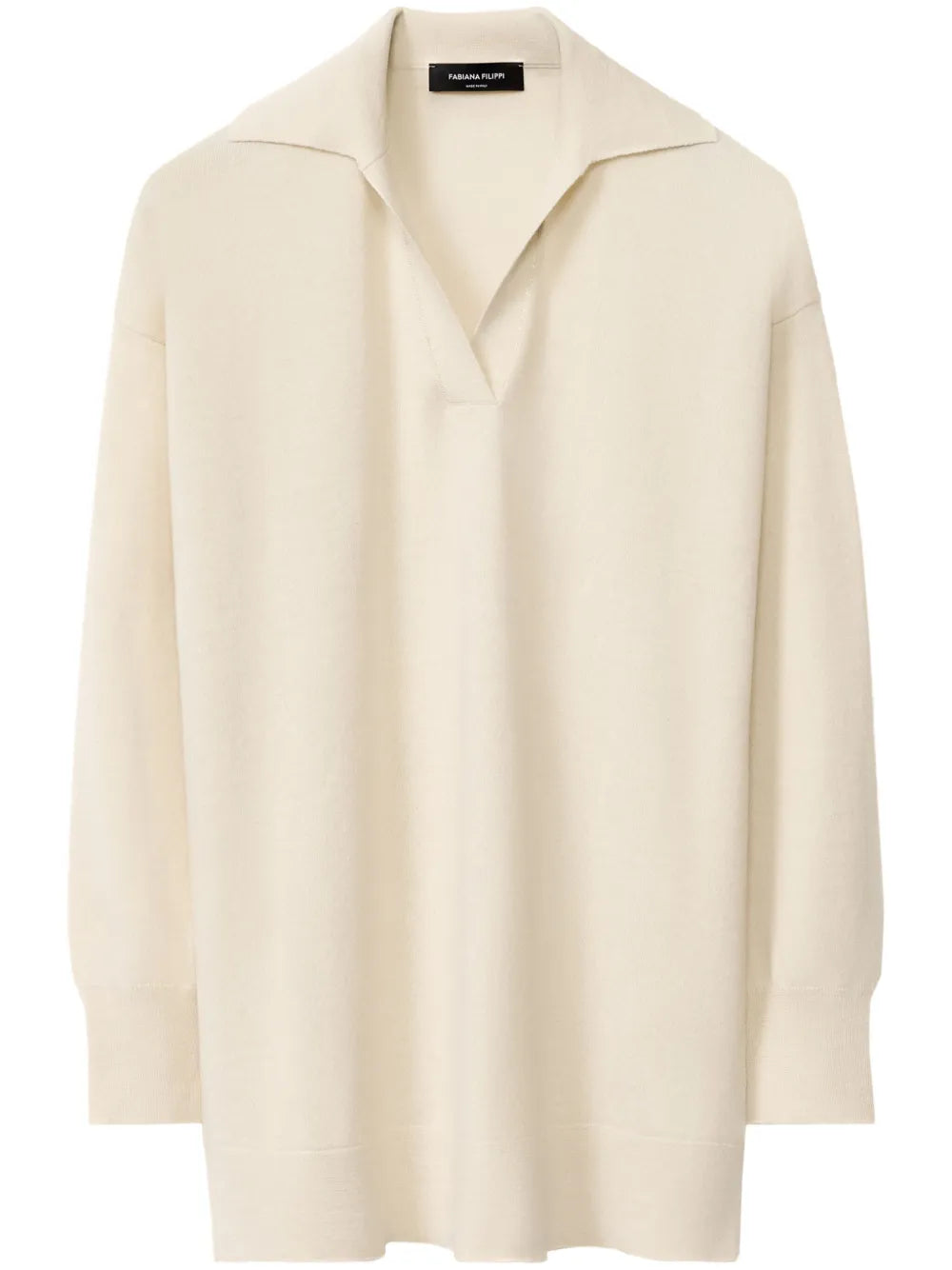 Split-Neck Sweater