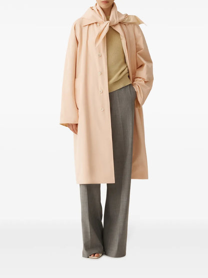 Oversized-Collar Coat