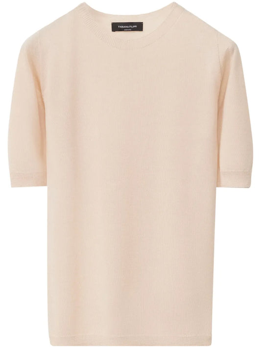 Fine-Knit T-Shirt