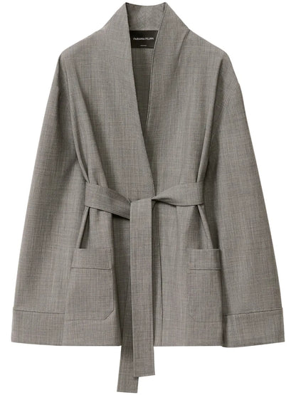 Belted Blazer