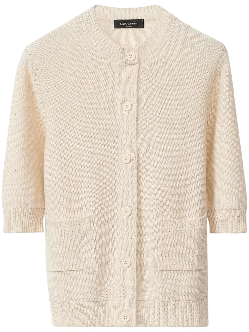 Three-Quarter-Sleeved Cardigan