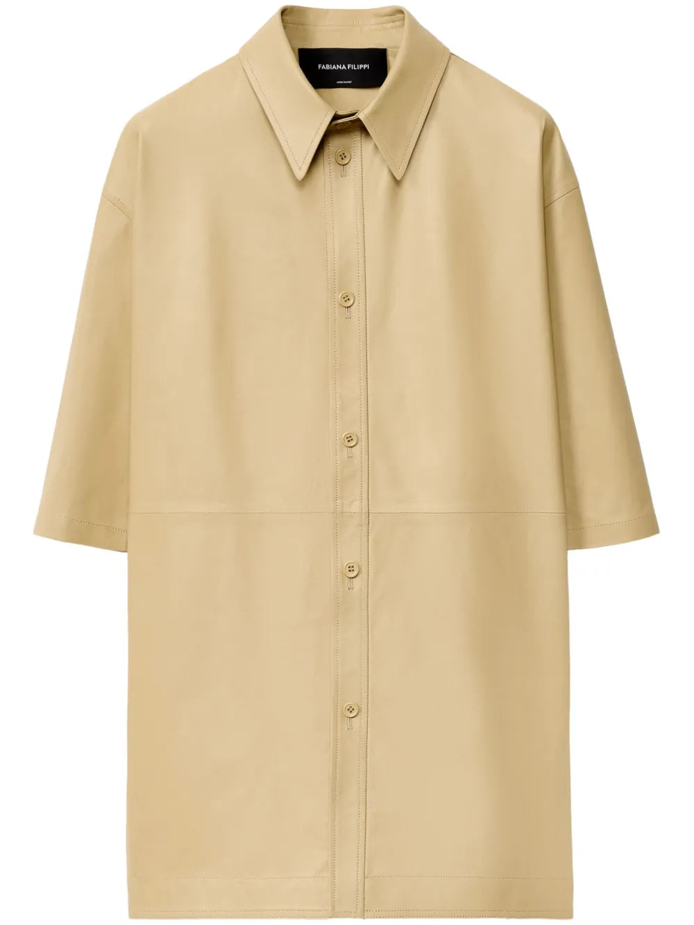 Nappa Leather Shirt