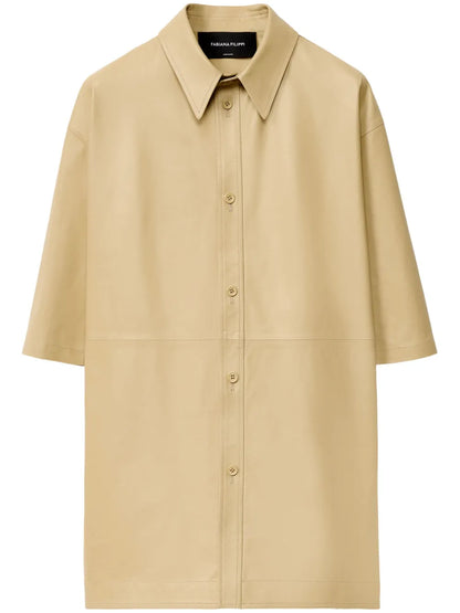 Nappa Leather Shirt